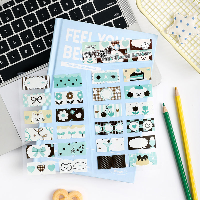 Soft Charm Patch Series Sticker for journaling, scrapbooking and collage