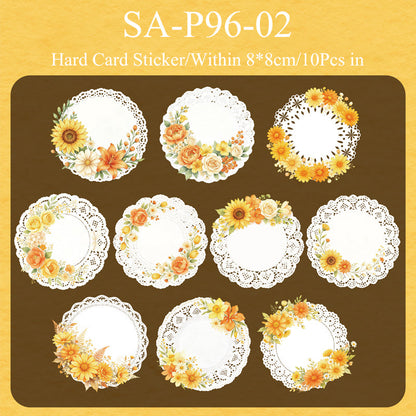 Lace Flower Series Sticker