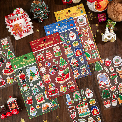 Warm Winter Christmas Story Series Sticker for journaling, scrapbooking and collage
