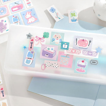 Daydream Fragment Series Sticker featuring dream designs for journaling, scrapbooking and collage