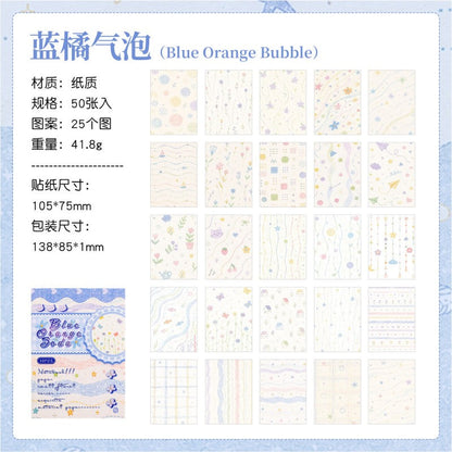 Jian Paper Floral Pattern Material Book