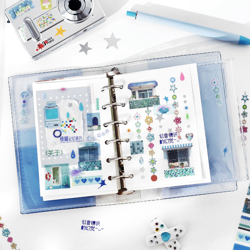 Daydreaming Series Sticker featuring dream designs for journaling, scrapbooking and collage