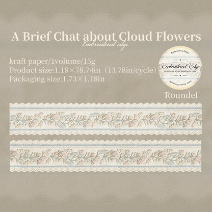 Embroidered Edge Series Kraft Paper Tape