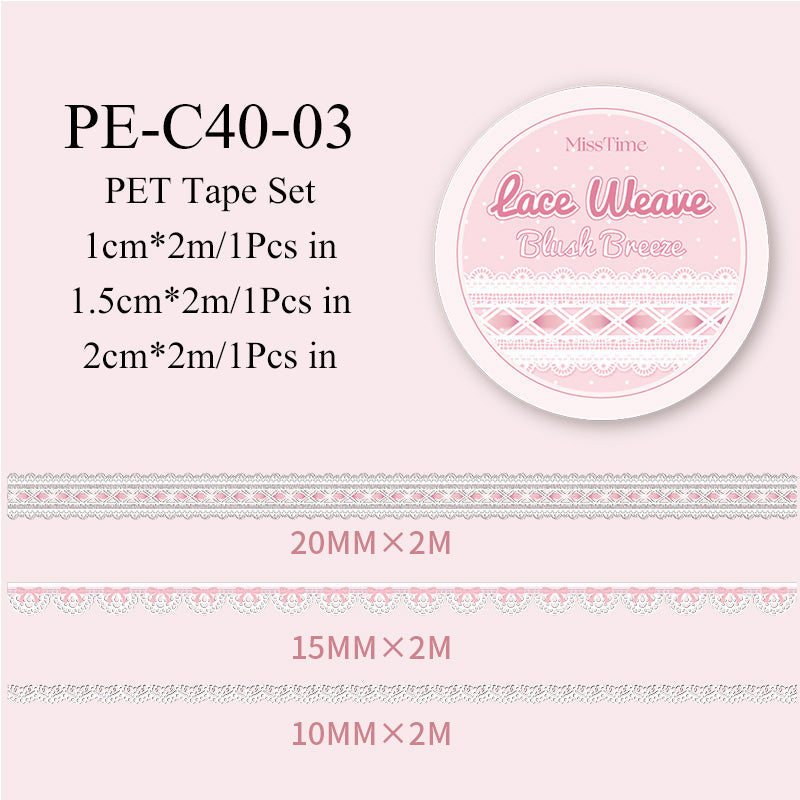 Soft Fleece Ribbon series PET Tape Set