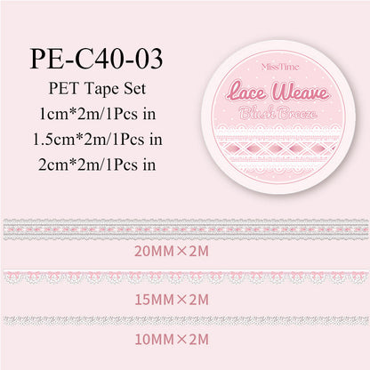 Soft Fleece Ribbon series PET Tape Set