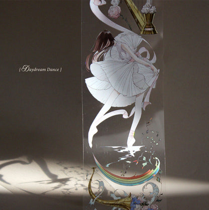 4.8cm*100cm Daydream Dance Glass Light PET Tape
