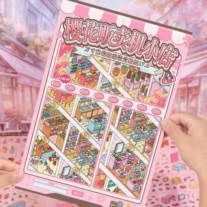 Secret Realm Series 3D Sticker featuring secret designs for journaling, scrapbooking and collage