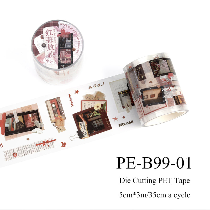 Film photography series Die Cutting PET Tape