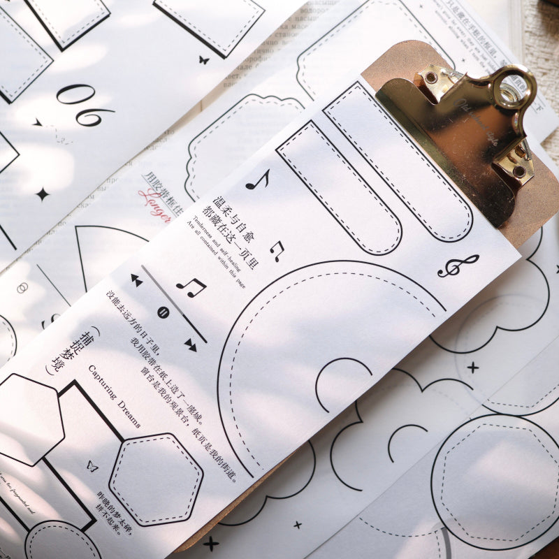 Whole Roll 10.5cm*6m Grid memory Die Cutting Washi/PET Tape for journaling, scrapbooking and collage