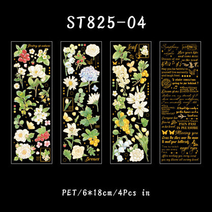 Flower style Sticker