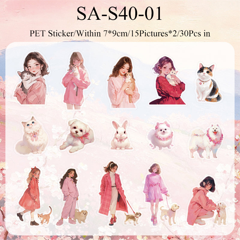 Pet Meet Series Sticker
