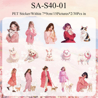 Pet Meet Series Sticker