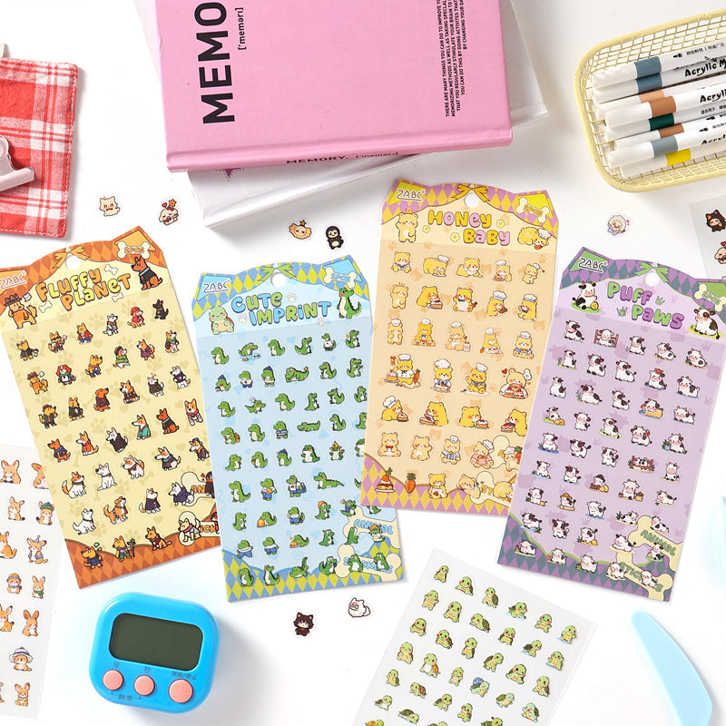 Cute Adventure Series Sticker for journaling, scrapbooking and collage