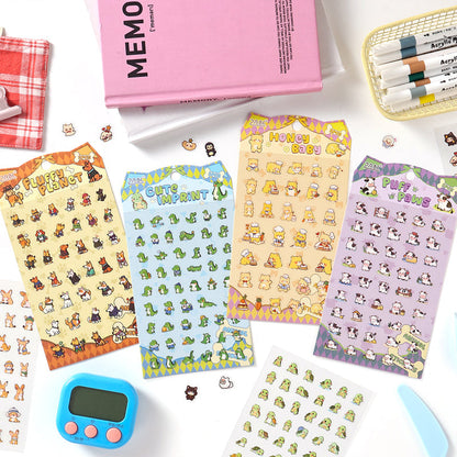 Cute Adventure Series Sticker for journaling, scrapbooking and collage