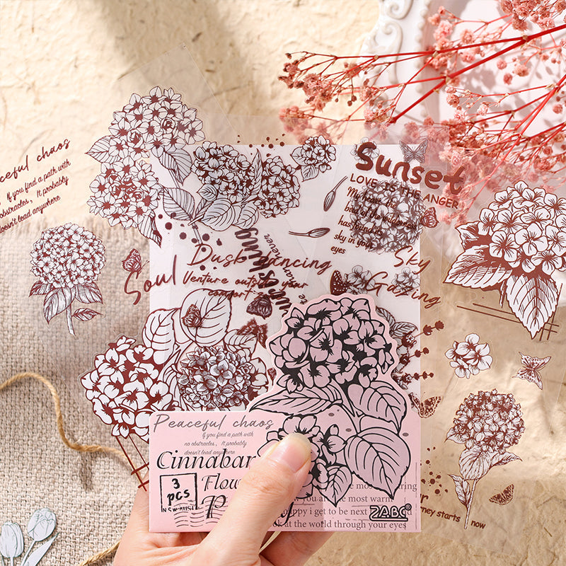 Flower language poetic Sticker