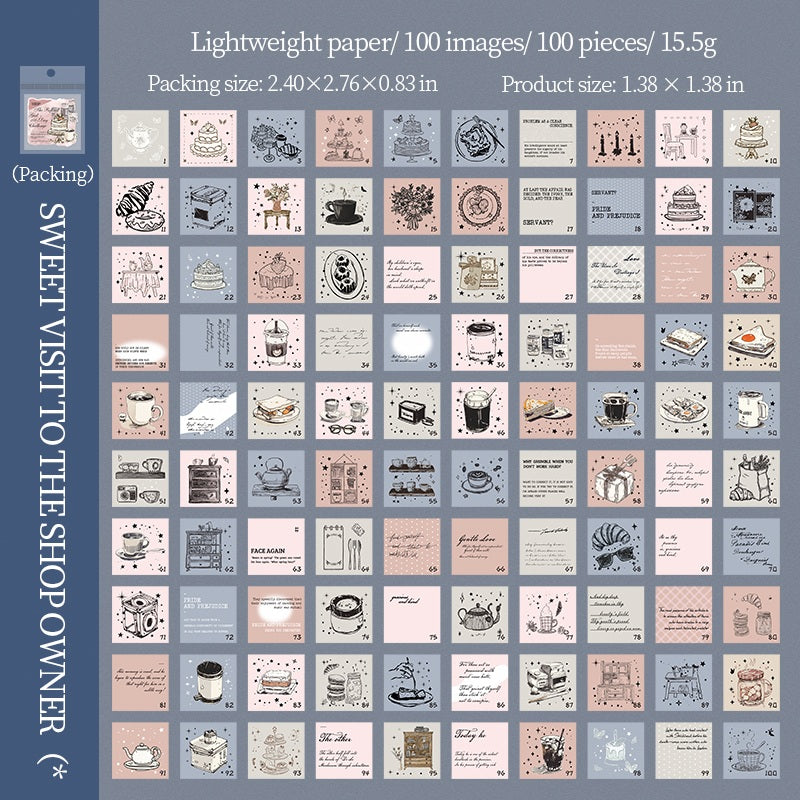 Papier de scrapbooking « Exquisite Girl » avec cartes à poinçonner 100 jours, 100 pièces
