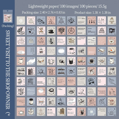 Papier de scrapbooking « Exquisite Girl » avec cartes à poinçonner 100 jours, 100 pièces