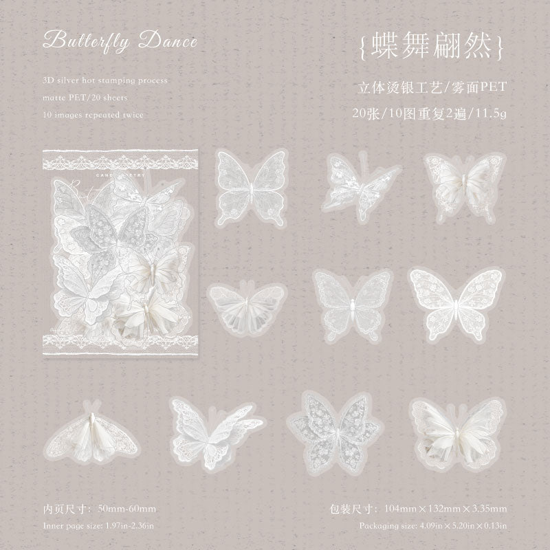 Floral Lace Series Sticker