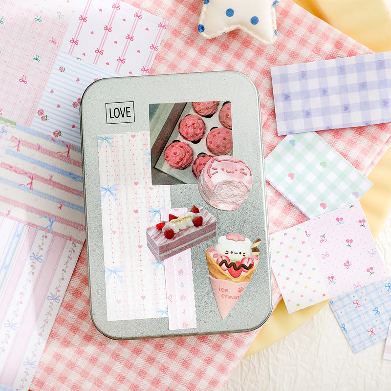 Collecting Cloth Time Series Sticker for journaling, scrapbooking and collage