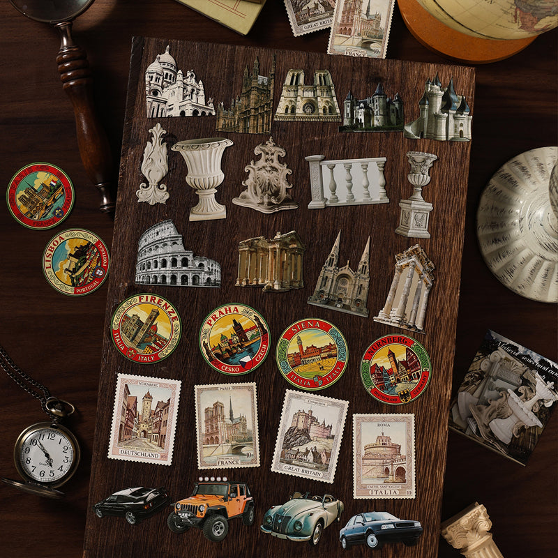 Medieval Series Sticker for journaling, scrapbooking and collage