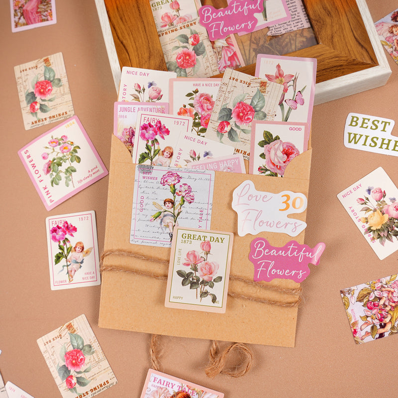 Wonderland of flowers Sticker