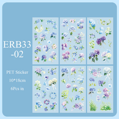 Yashi flower house Sticker