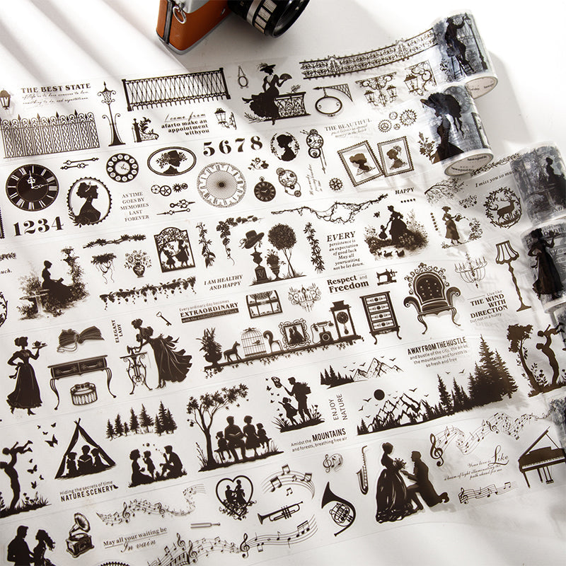 Silhouette Phantom Series Die Cutting PET Tape for journaling, scrapbooking and collage