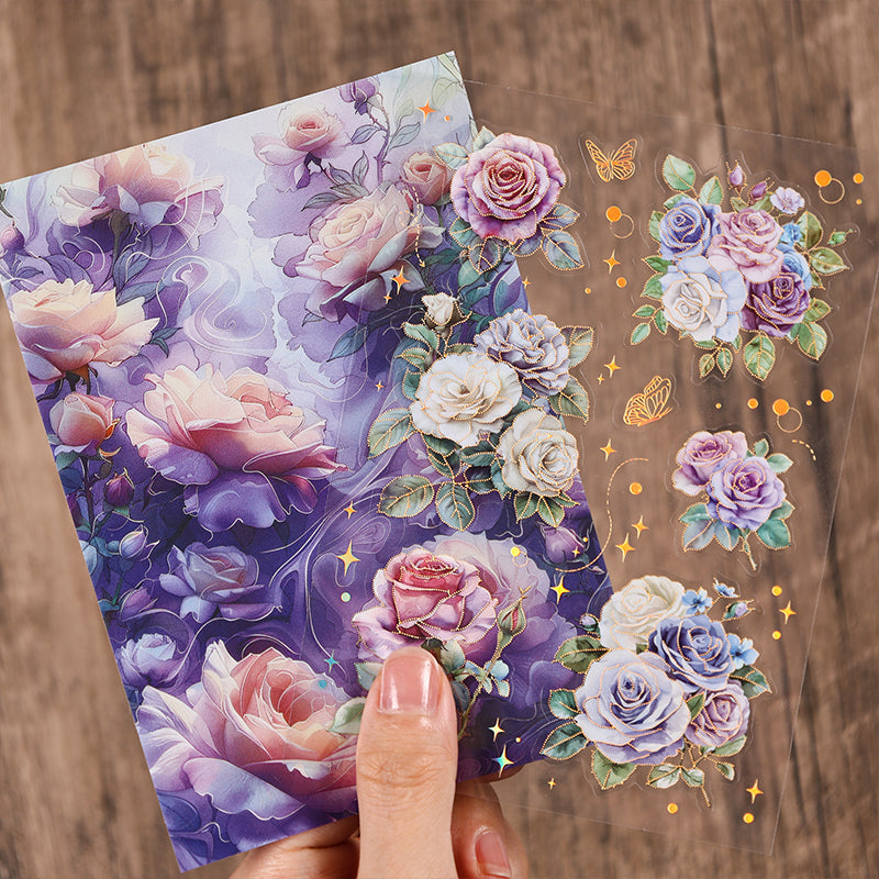 The rose blossoms Sticker