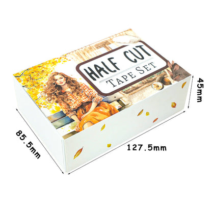 White Birch Quotes Tape Set featuring white designs for journaling, scrapbooking and collage
