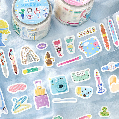 Many Small Items Series Die Cutting Washi Tape