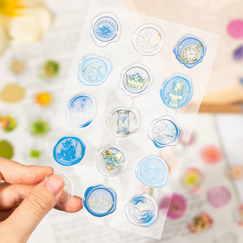 Classical Floral Sticker