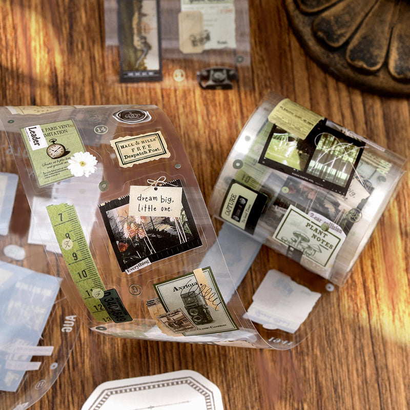 Film photography series Die Cutting PET Tape for journaling, scrapbooking and collage