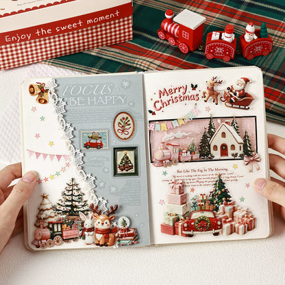 Warm Winter Christmas Series Sticker for journaling, scrapbooking and collage