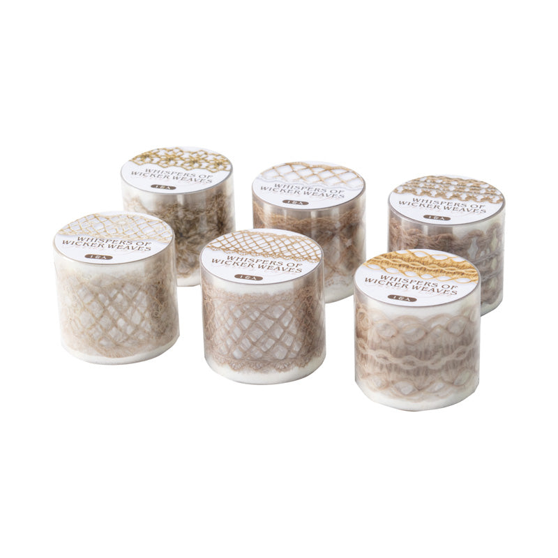 The Braided Threads Series PET Tape for journaling, scrapbooking and collage