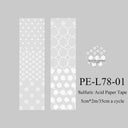 Translucent Poems Series Sulfuric Acid Paper Tape