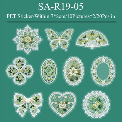 Interlude Floral Series Sticker