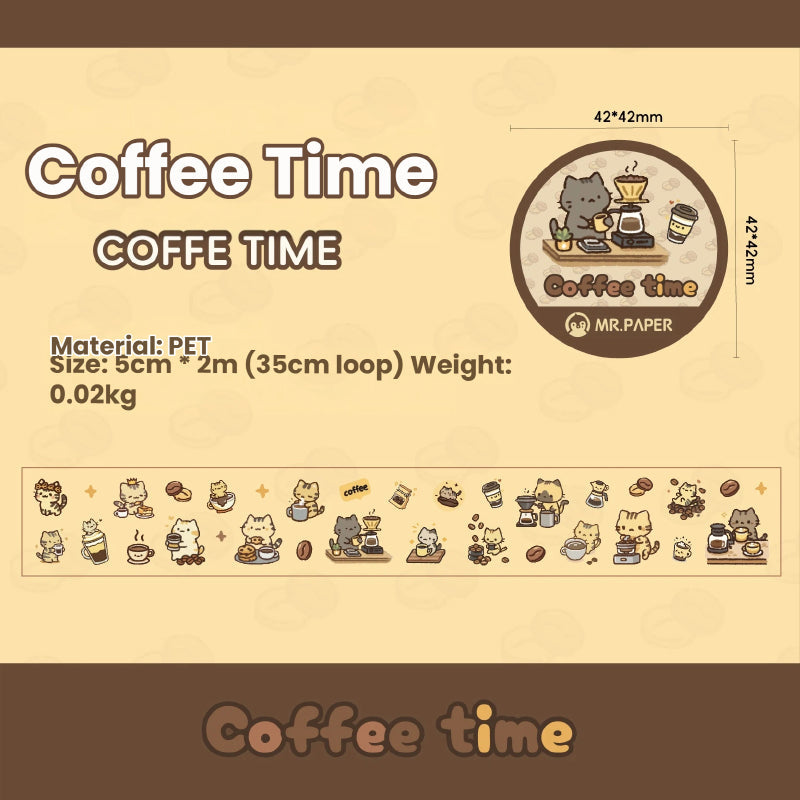 Pet Cute Album Series Die Cutting PET Tape