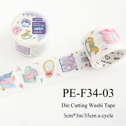 Washi Tape pour découpage de la série Wonderful Coloring Fun