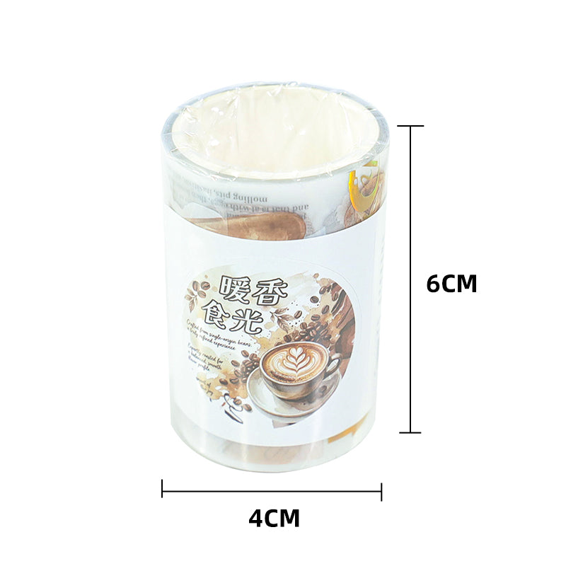 Warm Fragrant Moments Fog PET Tape for journaling, scrapbooking and collage