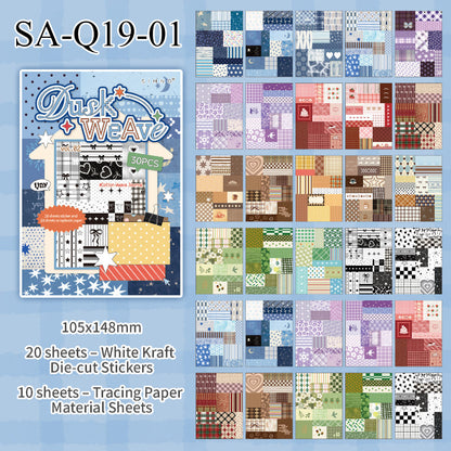 Cotton Notebook Series Sticker Book