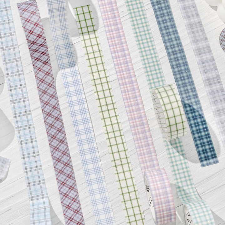 Check Heartfelt Series Flash Sand Synthetic Paper Tape