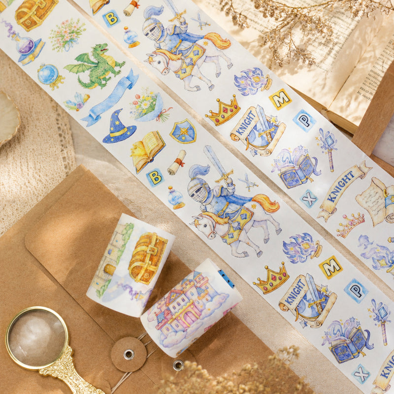 Knight's Adventure Diary Washi Tape