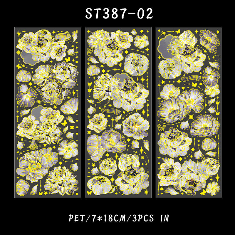 Sky light flower shadow Sticker