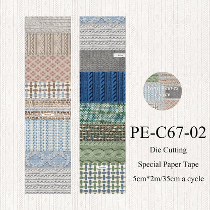Paper Sketch Series Die Cutting Special Paper Tape
