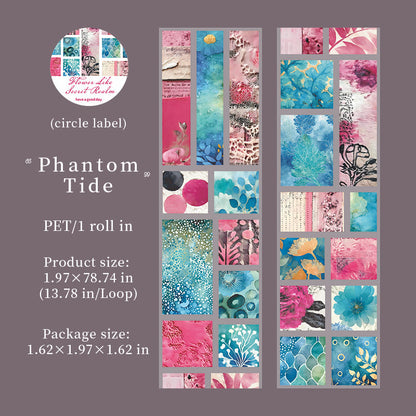 Flowing Oasis series Die Cutting PET Tape