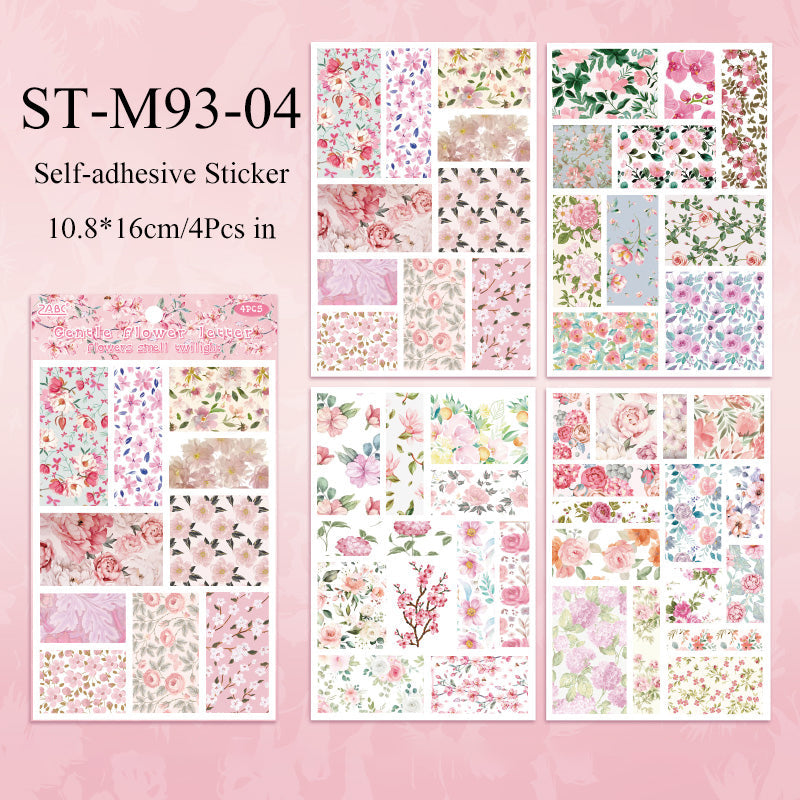 The flowers smell like dusk Sticker