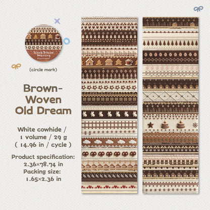 Island Dream Series White Kraft Paper Tape