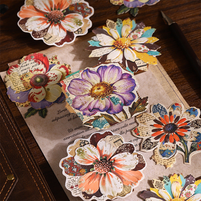 Old Time Atmospheres Series Sticker featuring old designs for journaling, scrapbooking and collage