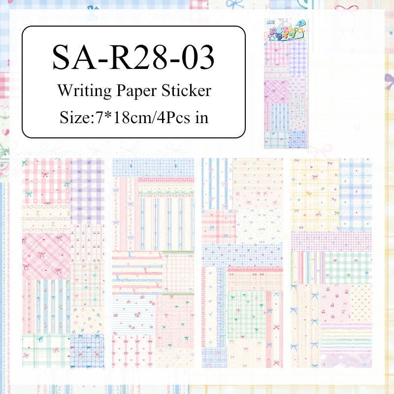 Collecting Cloth Time Series Sticker