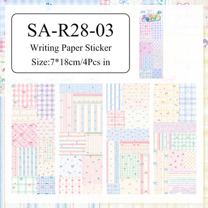 Collecting Cloth Time Series Sticker
